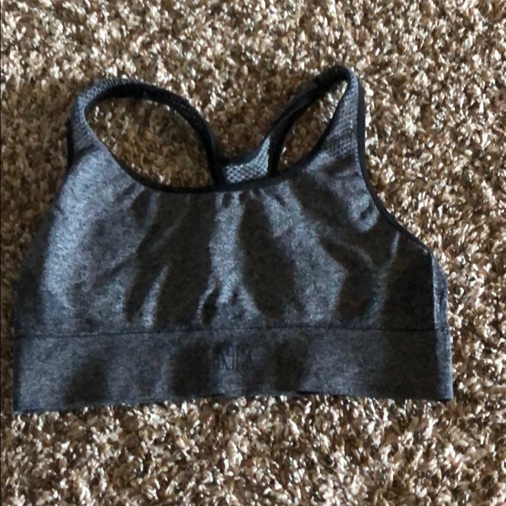 New Pink by Victoria’s Secret sports bra - M- grey